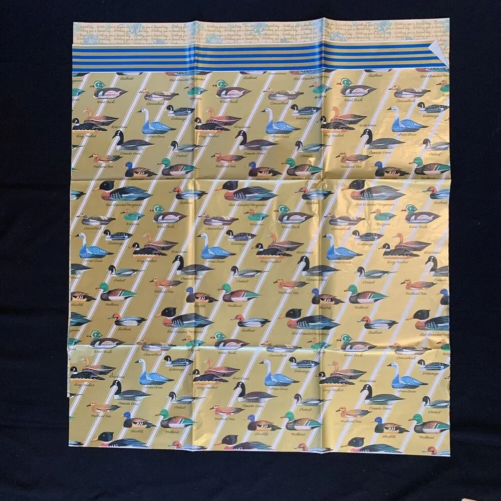 Vtg Gift Wrap Wrapping Paper Lot All Occasion Ephemera Scrapbooking Junk Journal